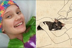 Etats-Unis: Son chaton est resté blotti contre elle jusqu'à sa mort